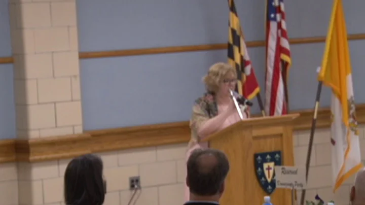 Janet McGrath Honored for 25 years at DeMatha Cath...