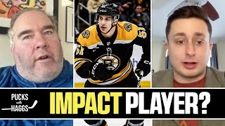 Can Matt Poitras Make MOST of his Chance Back with Bruins? | Pucks with Haggs