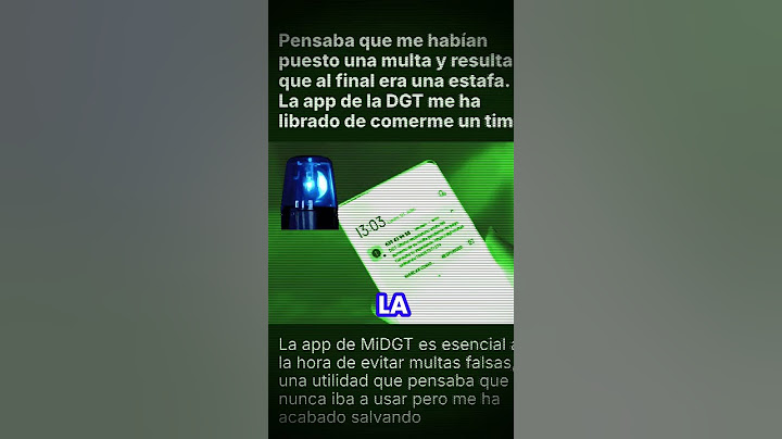 Como evitar estafa de multa falsas con el app de la DGT🚔#dgt #tráfico #multas #estafas #información