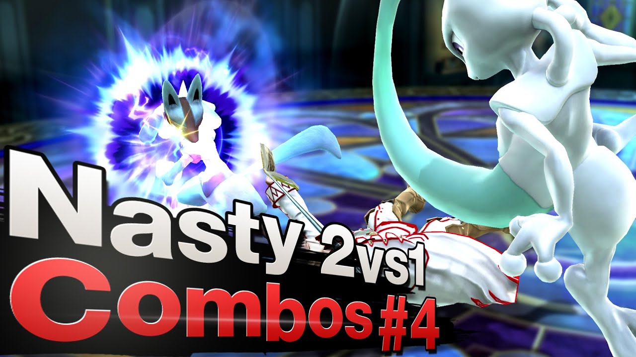 Smash 4 Wii U - Nasty 2vs1 Combos [Part 4]