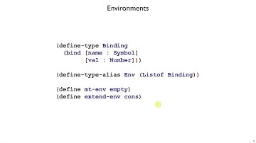 Plait Binding 5 - environments