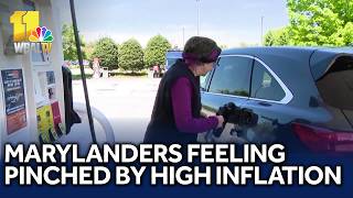 Marylanders pinched by high inflation gas prices