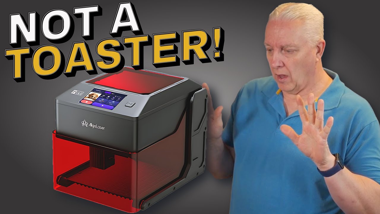 Laser Engraving BEAST in a Toaster’s Body?! | AlgoLaser Pixi Review ...