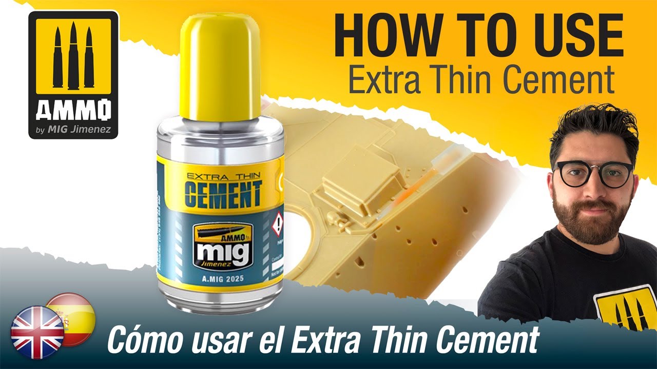 Product Review / Tutorial : Tamiya Extra Thin Cement & Mr.Cement S 