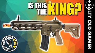 Is This the KING? HK 416 A5 Airsoft AEG | SaltyOldGamer Airsoft Review