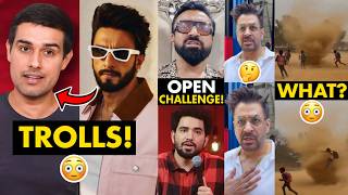 No Way Ranveer Singh Trolls Dhruv Rathee? , Ajaz Khans Open Challenge To Samay Raina, Rajat Bedi
