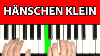 Hänschen klein - Klavier lernen - SEHR EINFACH