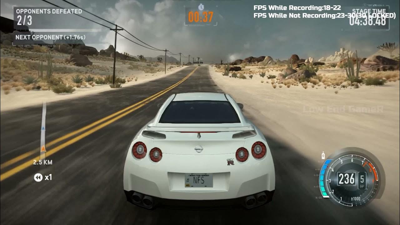 NFS The Run in AMD A4 Pro 4350b AMD Radeon R4 Graphics 128mb