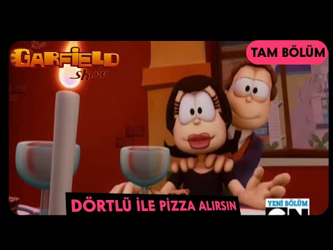Garfield | 2.Sezon 18.Bölüm | Dörtlü ile Pizza Alırsın | TAM BÖLÜM