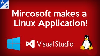 Microsoft makes a Linux Application! : Visual Studio Code