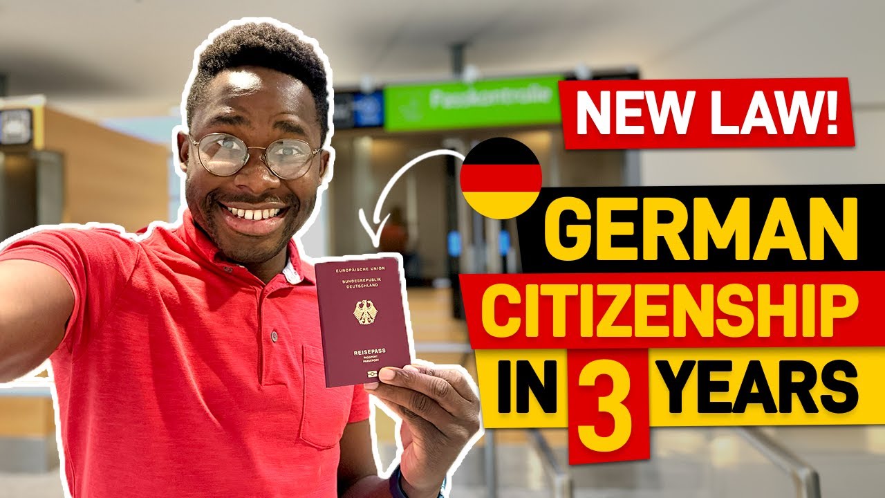 Become a German Citizen in 3-5 YEARS | NEW Citizenship Law Passed in ...