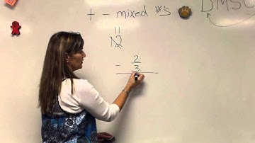 Adding and Subtracting  Mixed Numbers.MP4