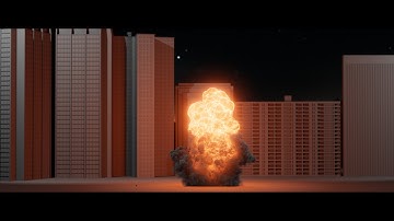 Houdini Pyro Explosion with Breakdown