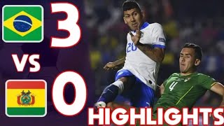 Brazil vs Bolivia all goals || copa america highlights ||