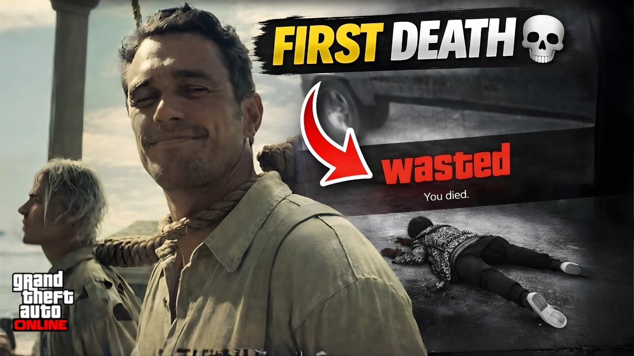 First Death in GTA Online… 😂😂 - YouTube