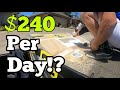 Make $57K Per Year SPRAY Painting Curbs!? (HOW TO START A CURB PAINTING BUSINESS) best side hustle!