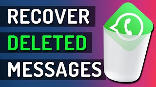 How To Recover Deleted WHATSAPP Message (iPhone \& Android)