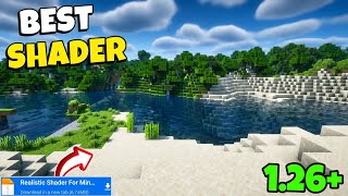 Best No Lag Realstic Shader Minecraft PE 1.26.61+ !! Shader MCPE 1.26 - Stunning Graphics