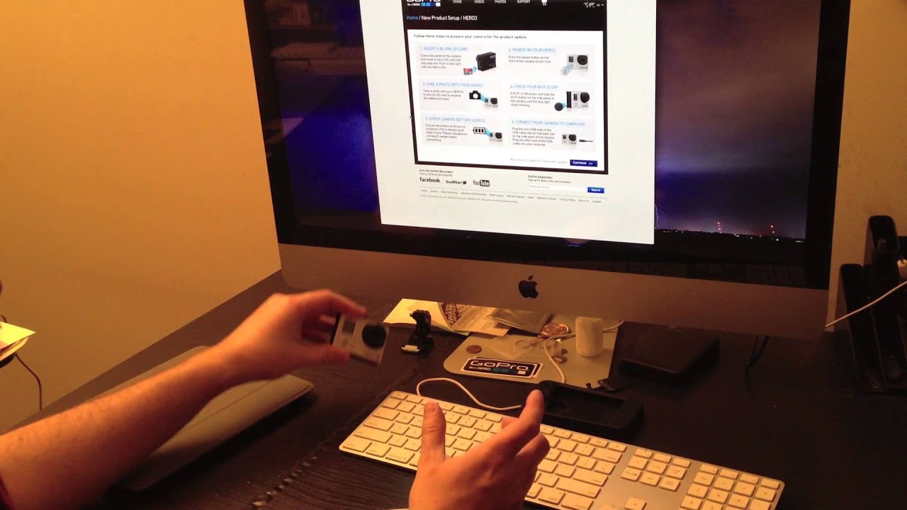 How to connect your GoPro Hero 3 to your iPad - YouTube