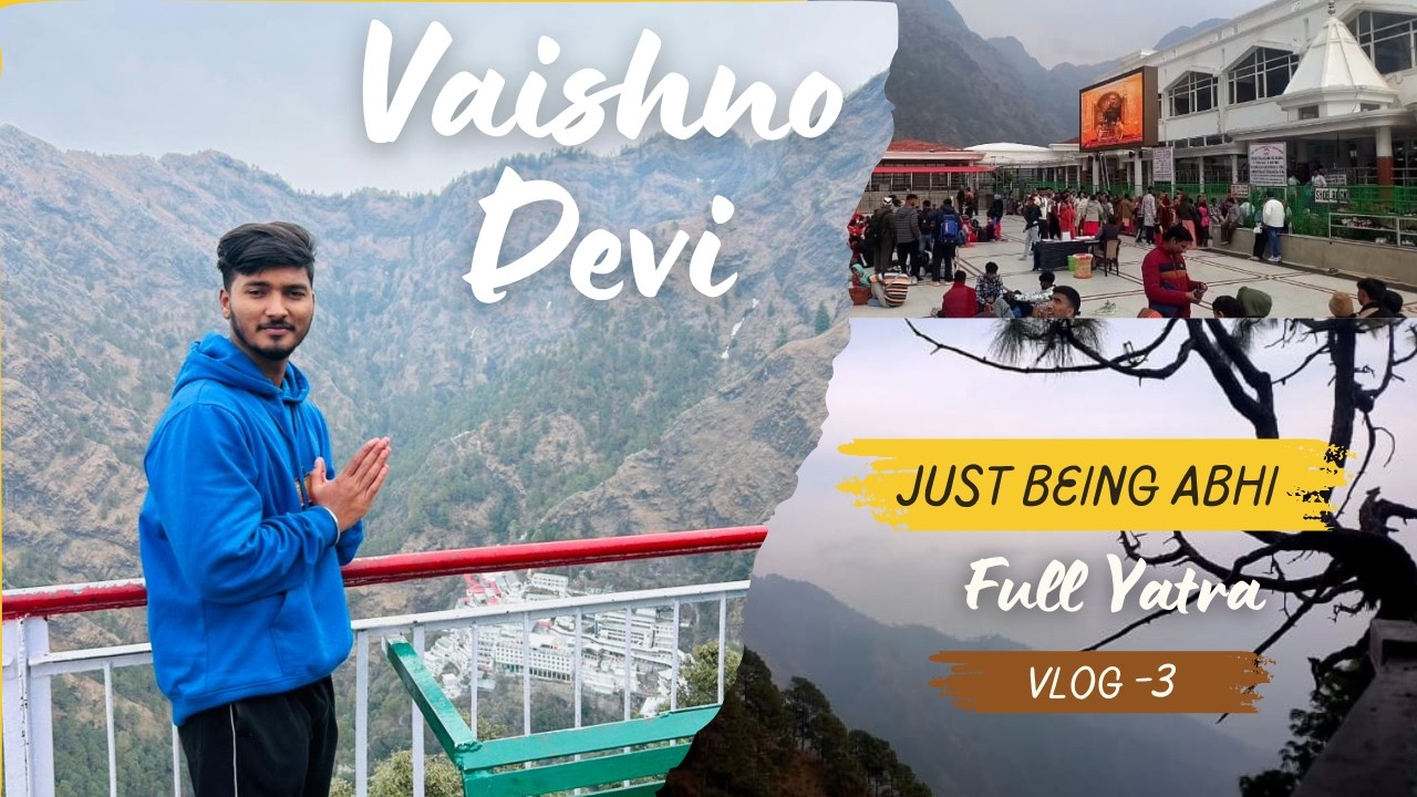 Vaishno Devi Complete Journey Vlog 🚩 || Katra to Bhawan Full Journey #vlog #jaimatadi #vaishnodevi