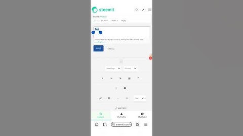 Steemit Blog Formatter on Android (Lemur Browser)