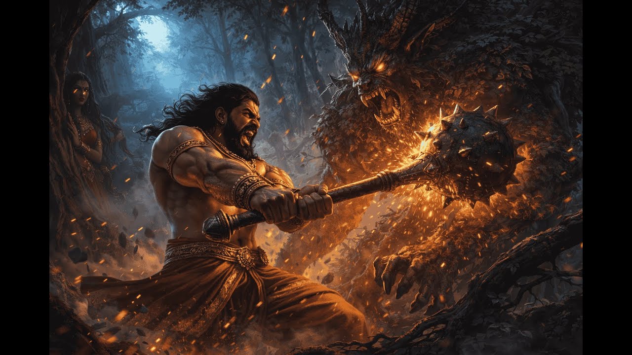 అరణ్యంలో భీముడి మహాసమరం! హిడింబ ప్రేమకు ఆరంభం | Episode 22