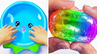 Oddly Satisfying Slime ASMR No Music Videos - Relaxing Slime Videos 2023 #11
