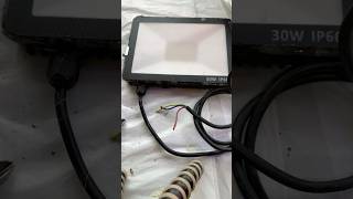 30W Flood Light Restoration | Replaced LED Chip Successfully