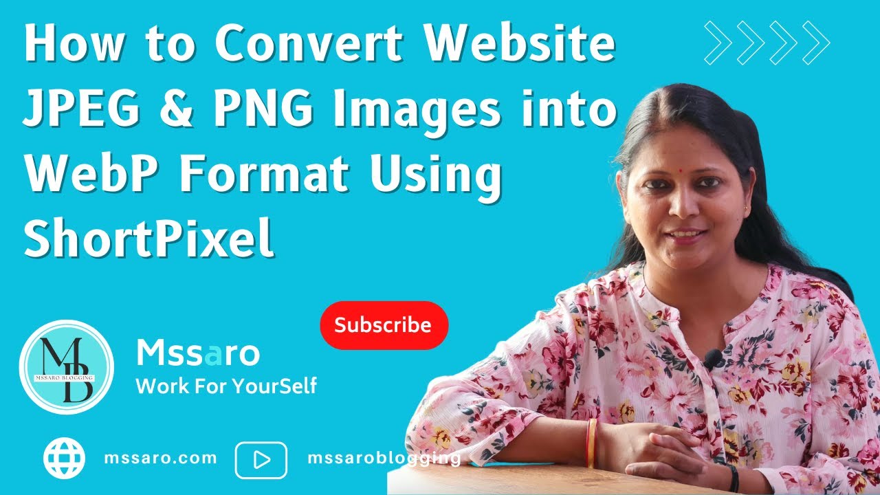 How to Covert Your Website's existing JPG and PNG images into WebP using SHORTPIXEL