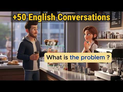 +50 Simple English Conversations 1 Hour ｜ Easy English for beginners A1 A2