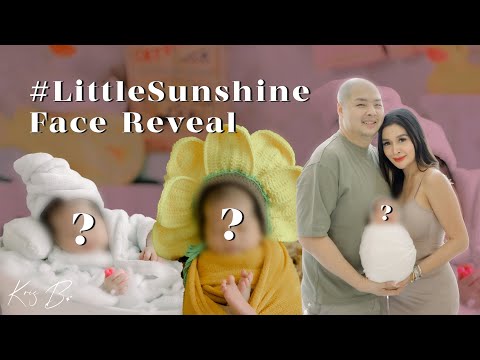 Our Little Sunshine's FACE REVEAL | Welcome To The World, Hailee Lucca! By Kris Bernal ?