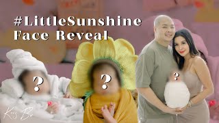 Our Little Sunshine&#39;s FACE REVEAL | Welcome To The World, Hailee Lucca! By Kris Bernal 🌻