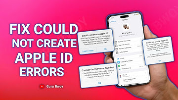 FIX COULD NOT CREATE APPLE ID, CANNOT VERIFY PHONE NUMBER, CREATE APPLE ID