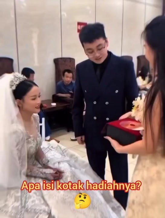 isi kotak hadiahnya bikin penasaran saja  #hadiahpernikahanunik #kadopernikahanunik