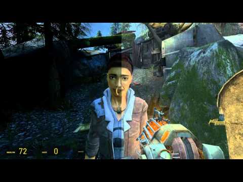 Differences in DirectX in hl2ep2.
