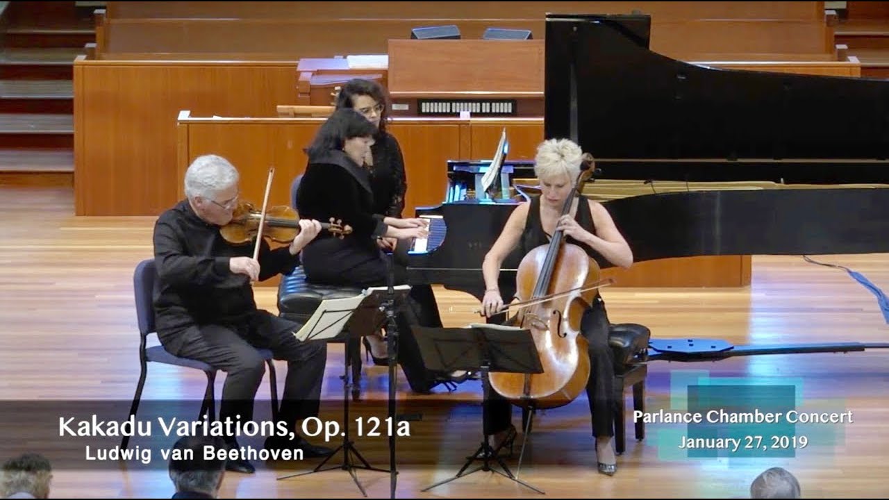 Zukerman Trio: Beethoven’s “Kakadu Variations”, Op. 121A