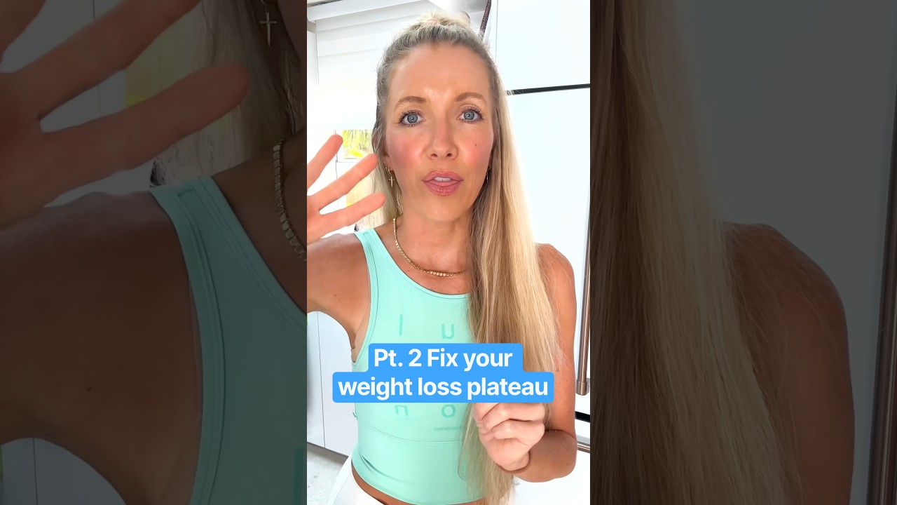 3 Ways to Fix Your Weight Loss Plateau (Pt. 2) #healthyweightloss