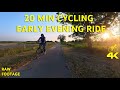 20-Min  Early Evening Ride Through Slavonia/Croatia🚴 | 4K Virtual Workout