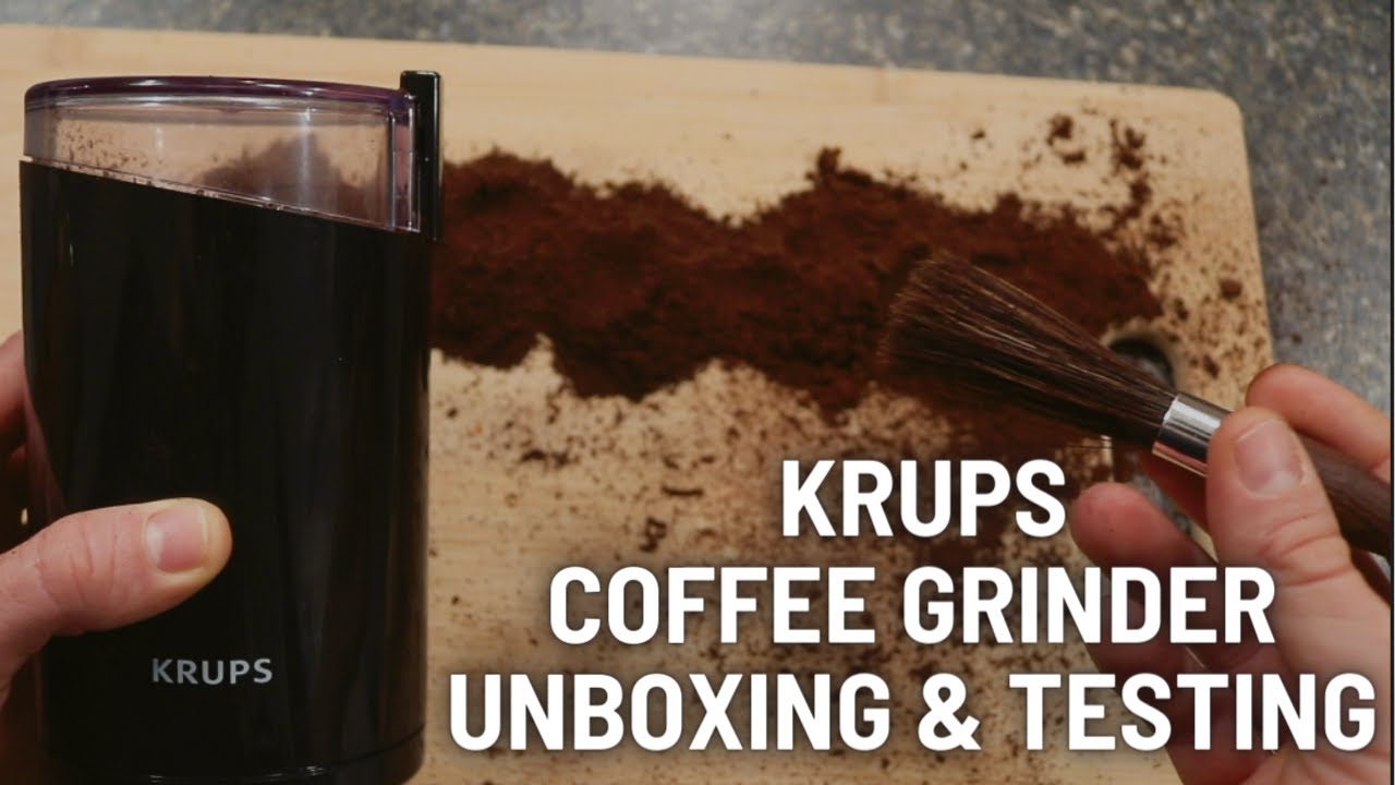 Krups 203 Electric Coffee and Spice Grinder Reviewed 