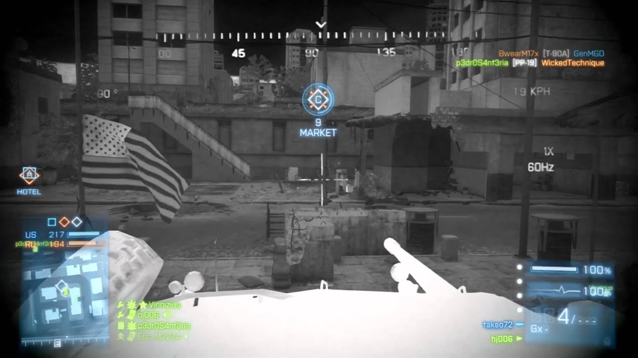 【1080】BF3 Tank ☰ EPIC Clip ☰ 3rd fastest CQ match ever 