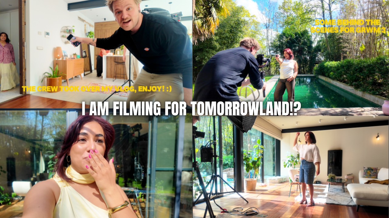 OMG i am filming for Tomorrowland!?