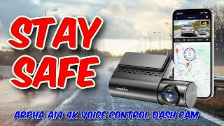 Arpha A14 4K Voice Control Dash Cam Review