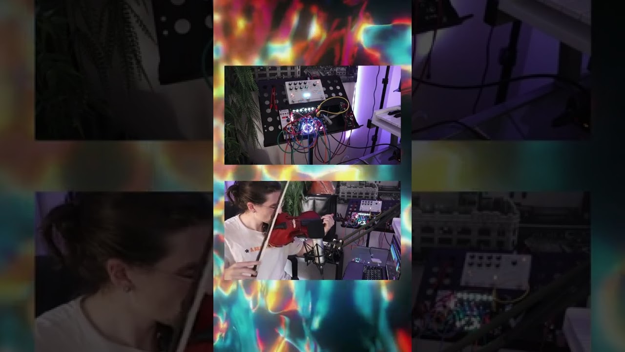 YouTubeでViolin meets modular #shortsを視聴 YouTubeでViolin meets modular #shortsを視聴