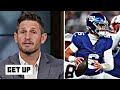 GET UP | Dan Orlovsky on Giants move: "Jaxson Dart will debut as QB1 with Russell benched"