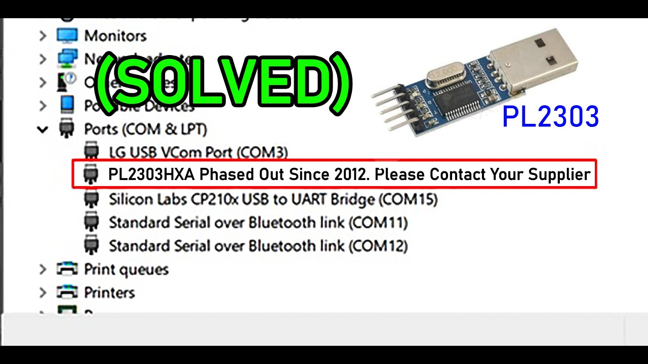 How to Install ELM327 USB with Prolific PL2303 Chip