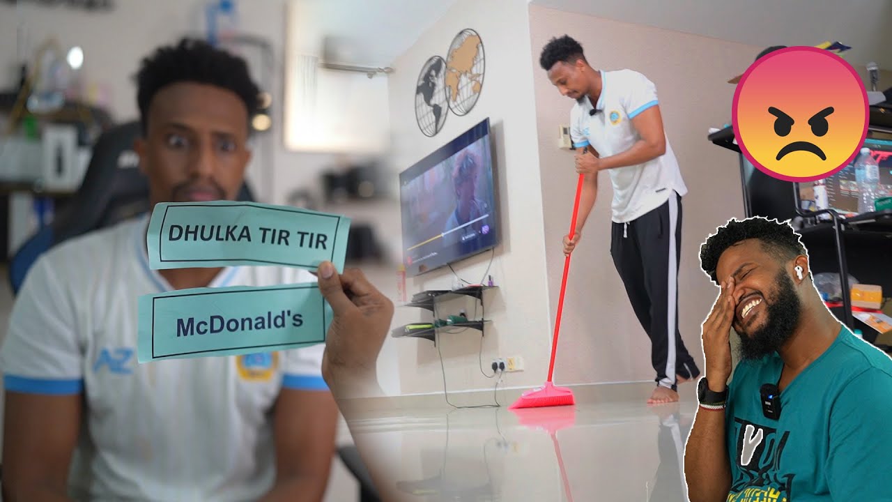 DHULKA TIR TIR ama BURGER AAN KUU DALBO KALA DOORO QASAARO hhhhh