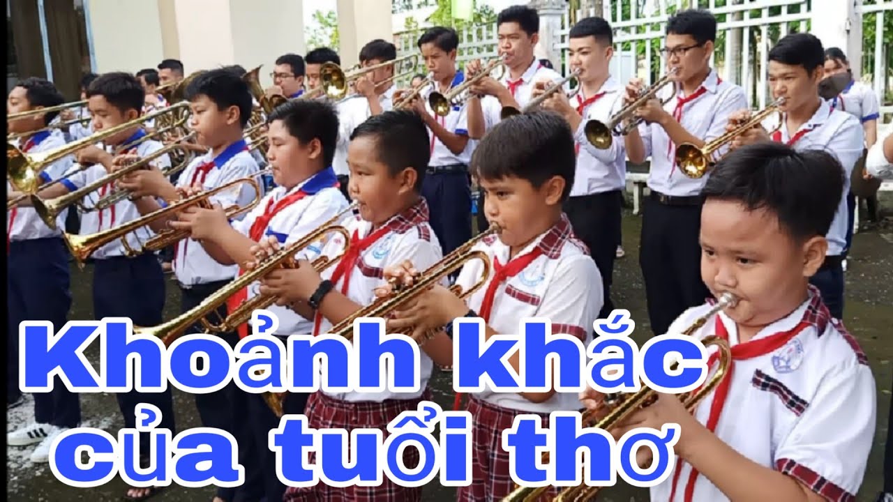 ĐỘI KÈN TÍ HON - THEO CHÂN NHỮNG NGƯỜI LÍNH KÈN TÍ HON PHỤC VỤ SỰ KIỆN NHÀ THIẾU NHI GÒ QUAO.