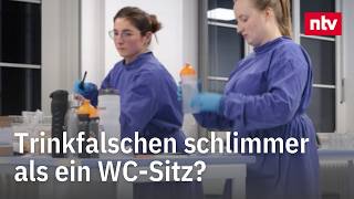 Labor-Ergebnis zeigt: Hohe Keimbelastung in Trinkflaschen