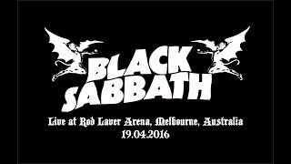 View Black Sabbath Live Performance of Iconic Hits at Rod Laver Arena, Melbourne