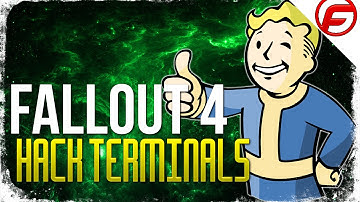 Fallout 4 HOW TO HACK A TERMINAL Tutorial Guide (Getting the correct Password)